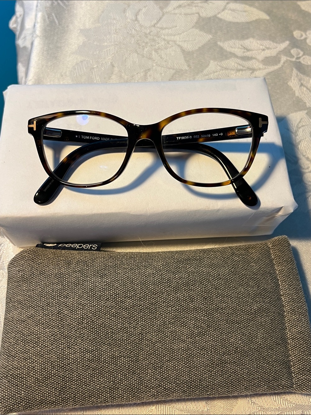 Tom Ford TF-5638-B Eyeglass Frames